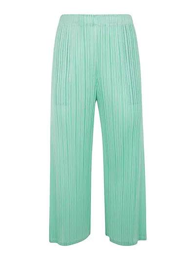 Issey Miyake Monthly Colors Febraury Pants In Green