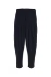 Issey Miyake Basics Plissé Tapered Trousers