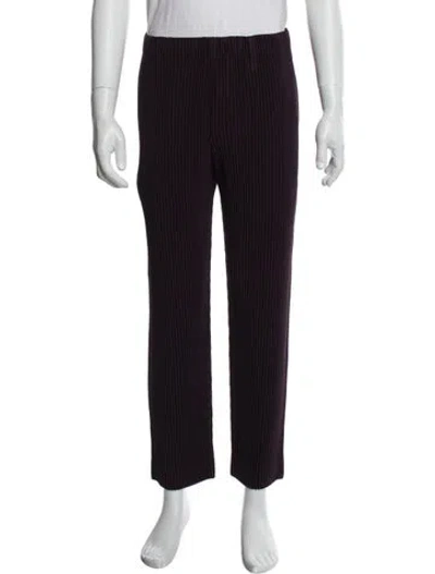 Pre-owned Issey Miyake Pants In Black