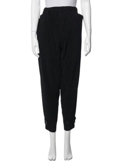 Pre-owned Issey Miyake Pants In Black