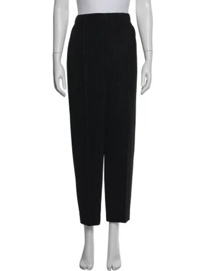Pre-owned Issey Miyake Pants In Black