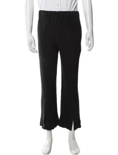 Pre-owned Issey Miyake Pants In Black