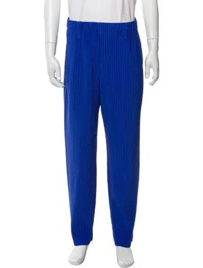 Pre-owned Issey Miyake Pants In Blue
