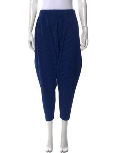 Pre-owned Issey Miyake Pants In Blue