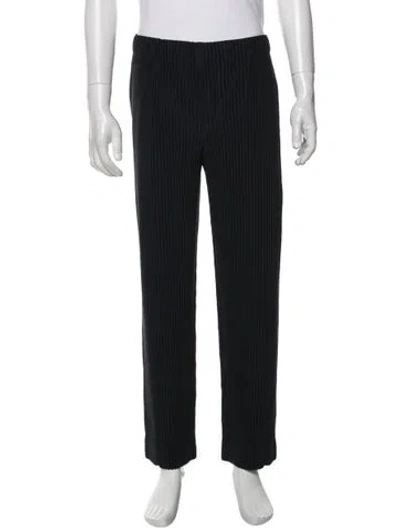Pre-owned Issey Miyake Pants In Blue