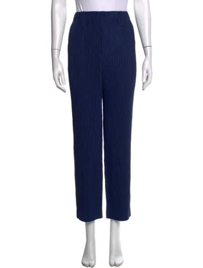 Pre-owned Issey Miyake Pants In Blue