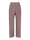 Issey Miyake Thicker Bottoms 2 Pants In Brown