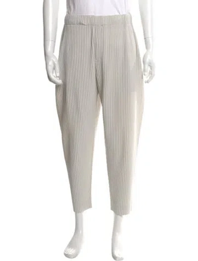 Pre-owned Issey Miyake Pants In Gray