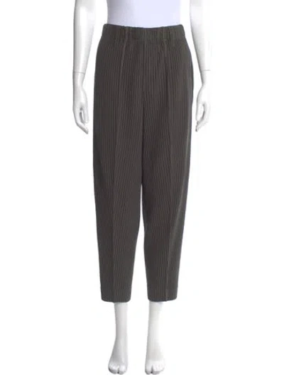 Pre-owned Issey Miyake Pants In Gray