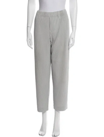 Pre-owned Issey Miyake Pants In Gray