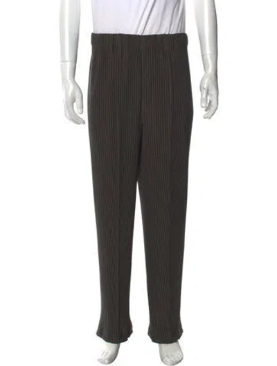 Pre-owned Issey Miyake Pants In Gray