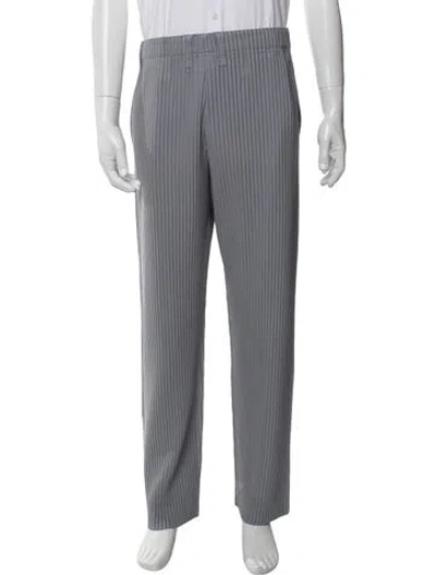 Pre-owned Issey Miyake Pants In Gray