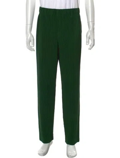 Pre-owned Issey Miyake Pants In Green