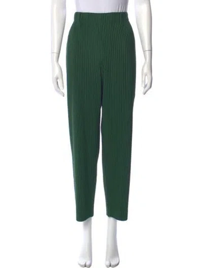 Pre-owned Issey Miyake Pants In Green