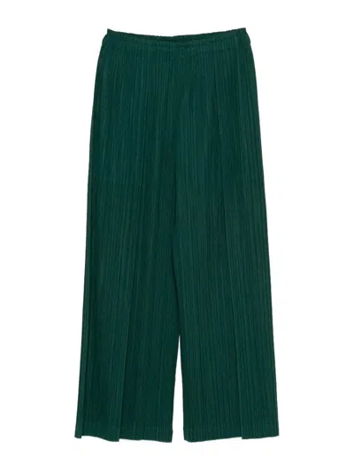 Issey Miyake Pants In Green