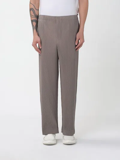 Issey Miyake Pants Homme Plisse'  Men Color Beige In Nude