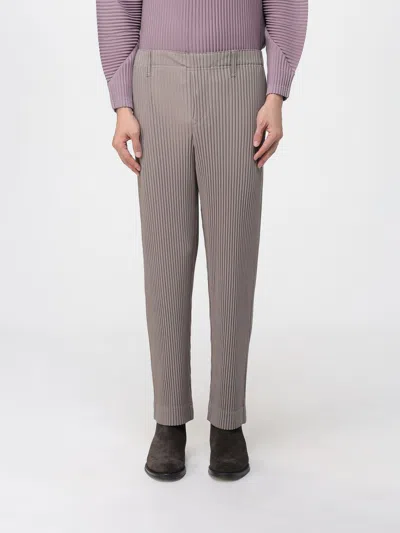 Issey Miyake Pants Homme Plisse'  Men Color Beige In Gray