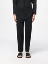 Issey Miyake Pants Homme Plisse'  Men Color Black In Black