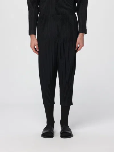 Issey Miyake Pants Homme Plisse'  Men Color Black