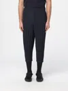 Issey Miyake Pants Homme Plisse'  Men Color Blue In Blue