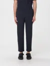 Issey Miyake Pants Homme Plisse'  Men Color Blue In Black