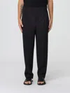 Issey Miyake Plissierte Mc September Straight-leg-hose In Black