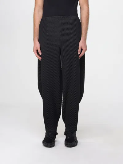 Issey Miyake Pants Homme Plisse'  Men Color Grey In Gray
