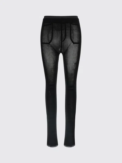 ISSEY MIYAKE PANTS ISSEY MIYAKE WOMAN COLOR BLACK,H66594002
