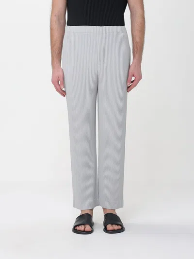 Issey Miyake Pants Men Homme Plisse'  In Gray
