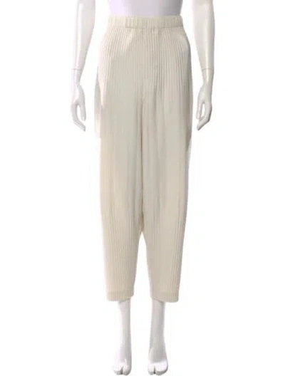 Pre-owned Issey Miyake Pants In Neutral