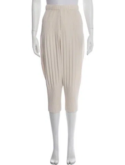 Pre-owned Issey Miyake Pants In Neutral