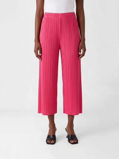Issey Miyake Pleats Please  Pleated Pants In Pink