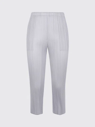 Issey Miyake Pants Pleats Please  Woman Color White