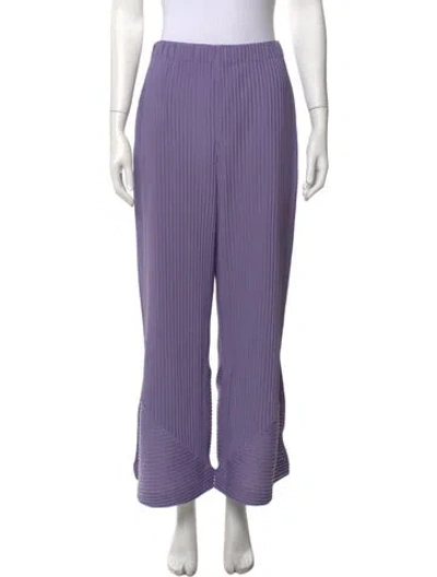 Pre-owned Issey Miyake Pants In Purple