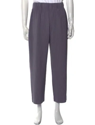 Pre-owned Issey Miyake Pants In Purple