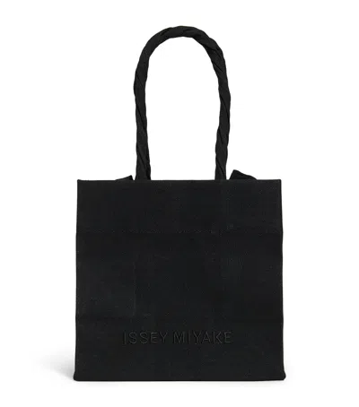 Issey Miyake Paper Bag Tote Bag In Black