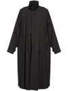 Issey Miyake Parachute Coat In Black