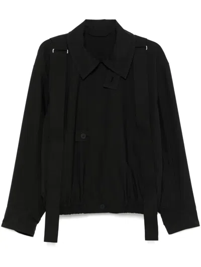 Issey Miyake Parachute Jacket In Black