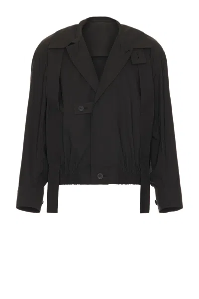 ISSEY MIYAKE PARACHUTE TURTLE NECK JACKET