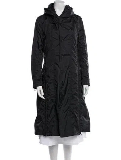 Pre-owned Issey Miyake Parka In Black