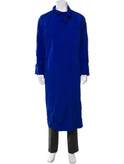 Pre-owned Issey Miyake Parka In Blue