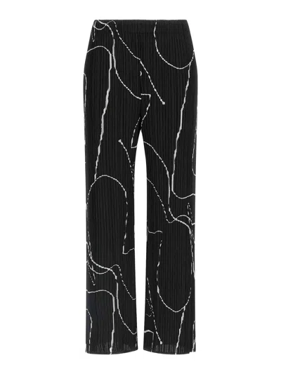 Issey Miyake Pause Pants In Black