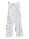 Issey Miyake Pause Pleated Trousers In Gray
