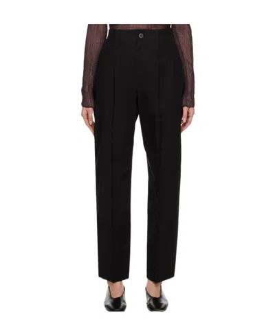 Issey Miyake Pedestal Casual Pants In Black