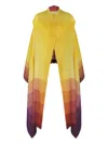 Issey Miyake Photon Cardigan In Yellow