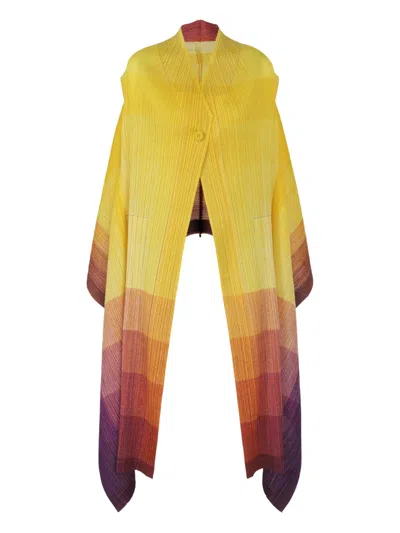 Issey Miyake Photon Cardigan In Multi
