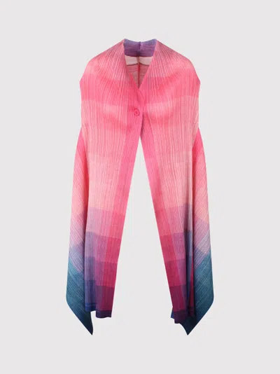 Issey Miyake Photon Vest Gilet Light Pink & Purple