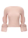 Issey Miyake Pink Assemblage Branch Top