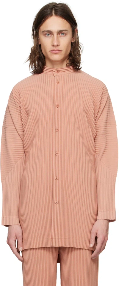 Issey Miyake Pink Monthly Color March Shirt In 23-dull Pink