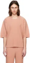 ISSEY MIYAKE PINK MONTHLY COLOR MARCH T-SHIRT